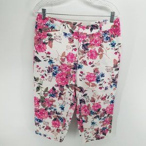 St. Johns Bay floral capris size 12